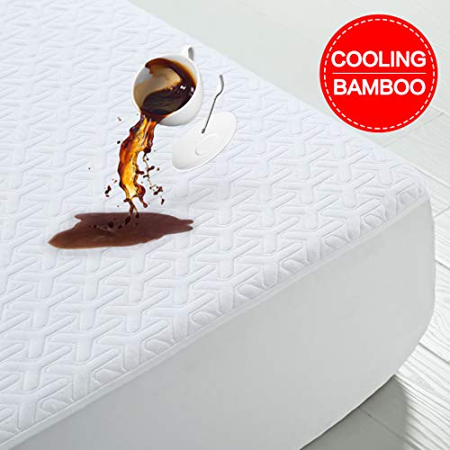 Photo of Niceeday Organic, Cooling Bamboo Waterproof Mattress Protector