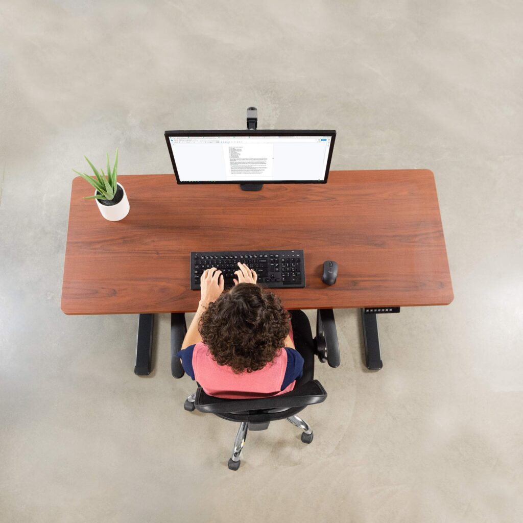 Photo of VIVO Electric 60 x 24 inch Stand up desk