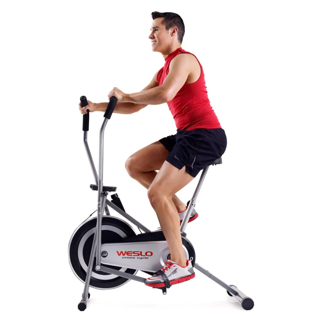 Picture of Weslo Cross Cycle Recumbent Exercise Bike and Elliptical Hybrid