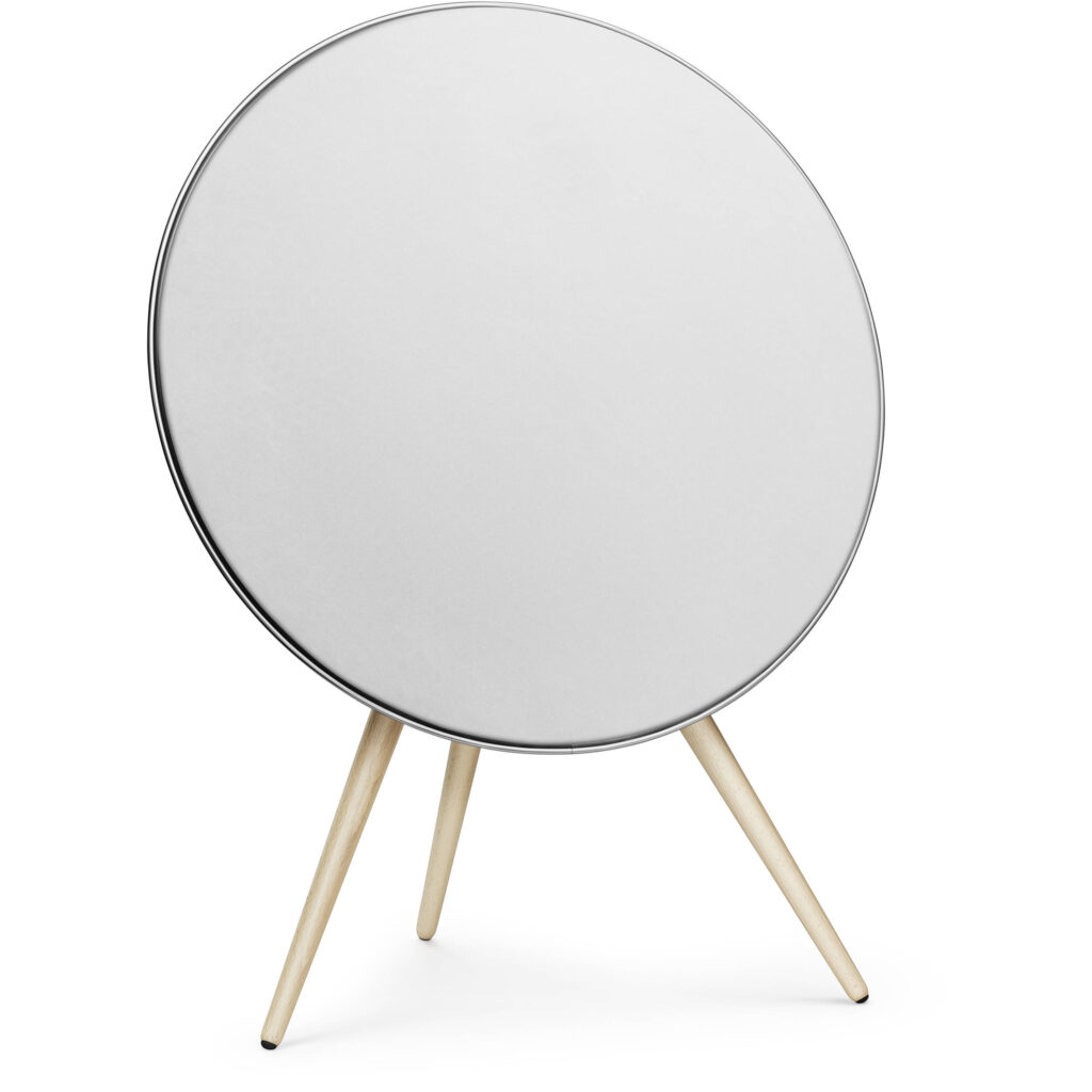 Picture of Bang & Olufsen Beoplay A9 4th Gen Wireless Multiroom Speaker, White with Oak Legs