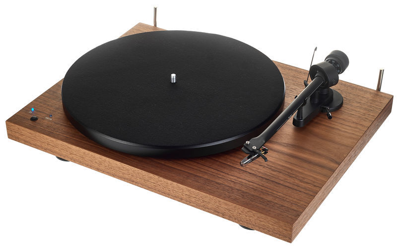 Picture of Pro-Ject Debut Recordmaster Walnut Turntable with USB and Phono Preamp