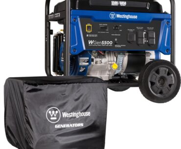 Picture of Westinghouse WGen5500 Portable Generator - 5500 Rated Watts Gas Powered