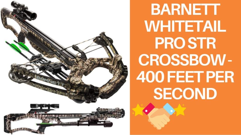 Image of Barnett Whitetail Pro STR Crossbow - 400 feet per second