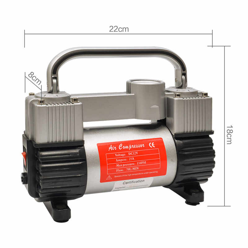 Image of GSPSCN 12-Volt Portable Air Compressor