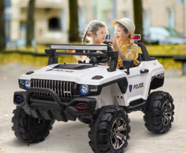 Photo of Aosom 12V Kids Electric 2-Seater Ride On With Parental Remote Control