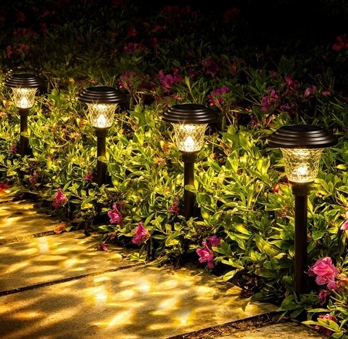 Photo of GIGALUMI 8 Pack Solar Pathway Lights