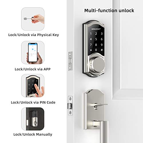 Image of Smart Lock Work with Alexa for Home Security 