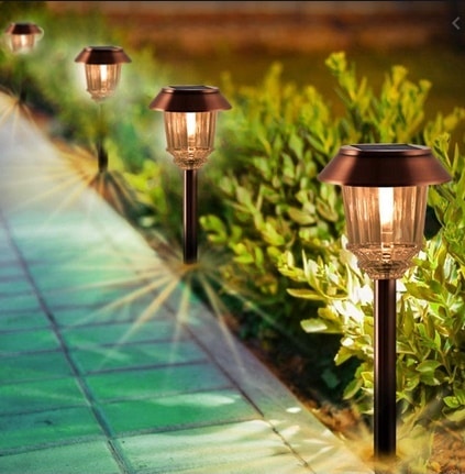 Image of XMCOSY+ Solar Pathway Lights 4 Pack