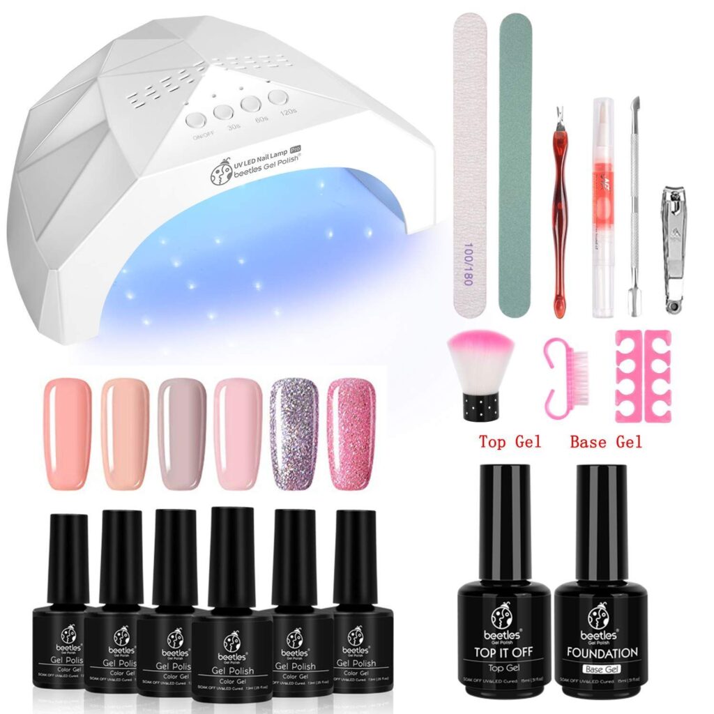 Image of Beetles Gel Nail Polish Kit with 48W LED Nail Lamp