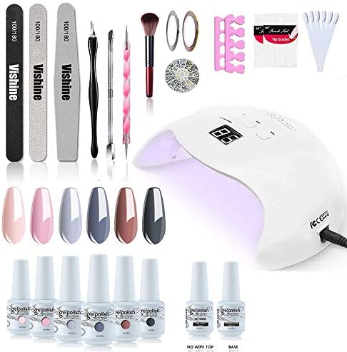 Photo of Vishine UV LED Nail Lamp Gel Nail Kit